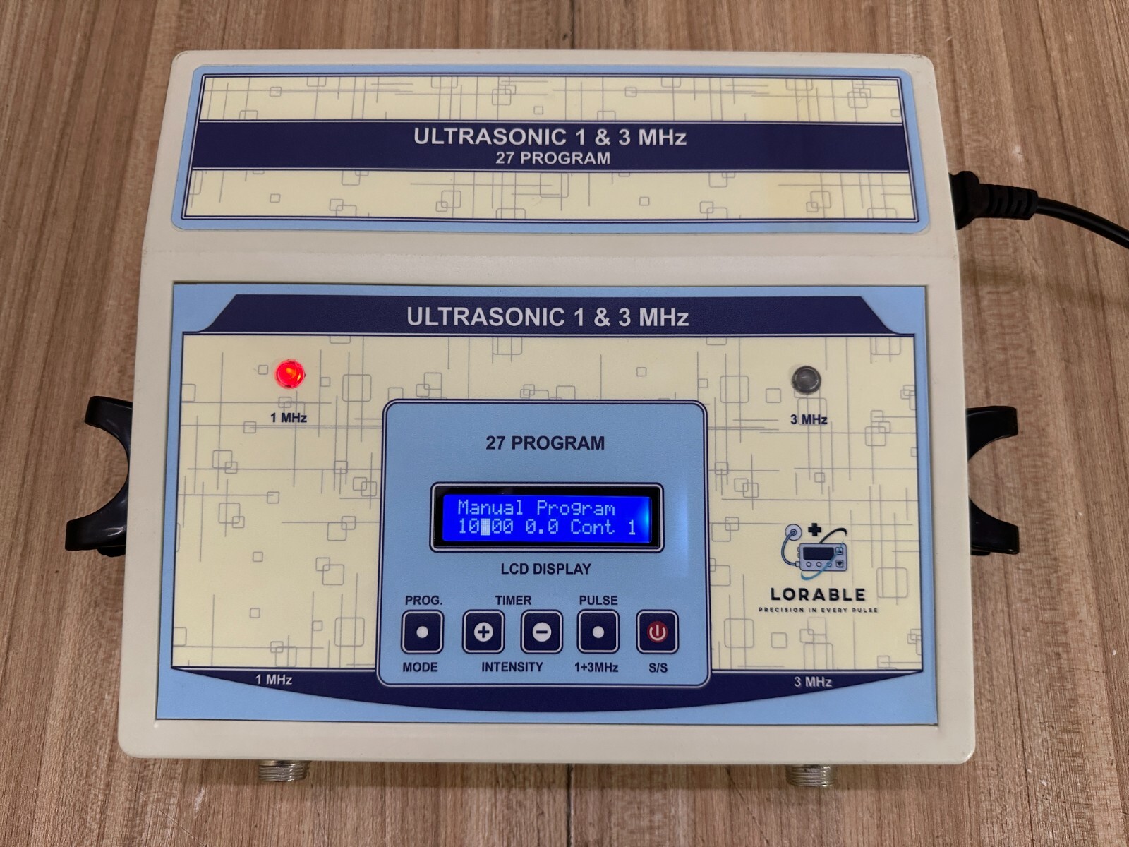 US Pro Ultrasound Therapy 1MHz & 3MHz Unit Home Use Physical Therapy Machine