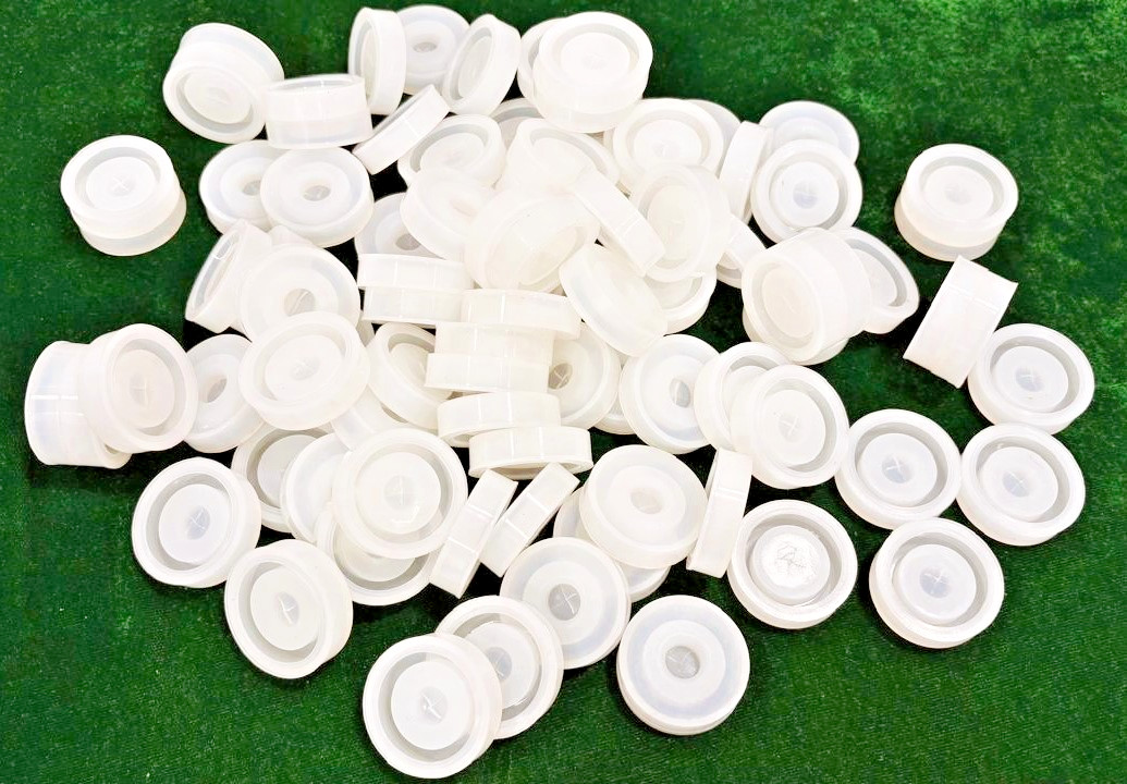 100pc Laparoscopic Apple Washer Silicon Rubber for Trocar 10mm Reusable