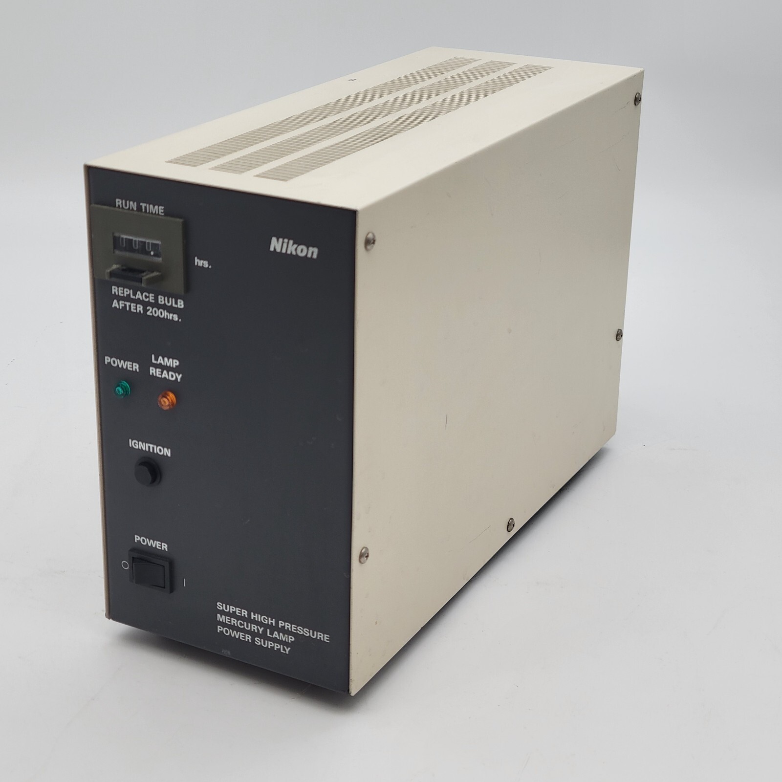 Nikon Microscope HB-10103AF Fluorescence Mercury 100W Power Supply