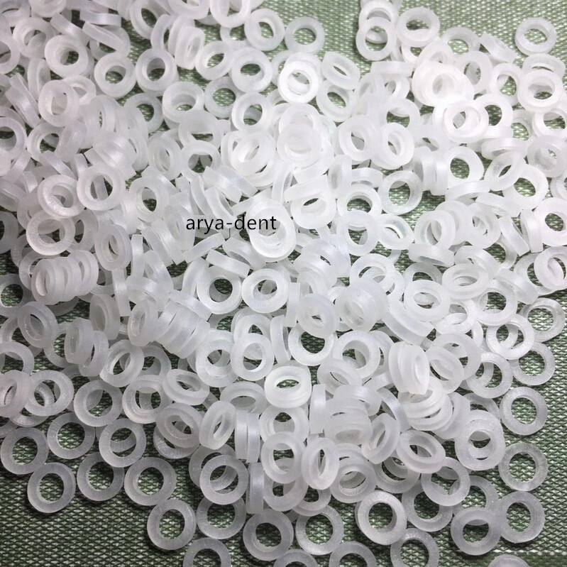2.5/3.5/4.5/6.5OZ Dental Orthodontic Rubber Bands Elastic Tie Clear Latex Braces