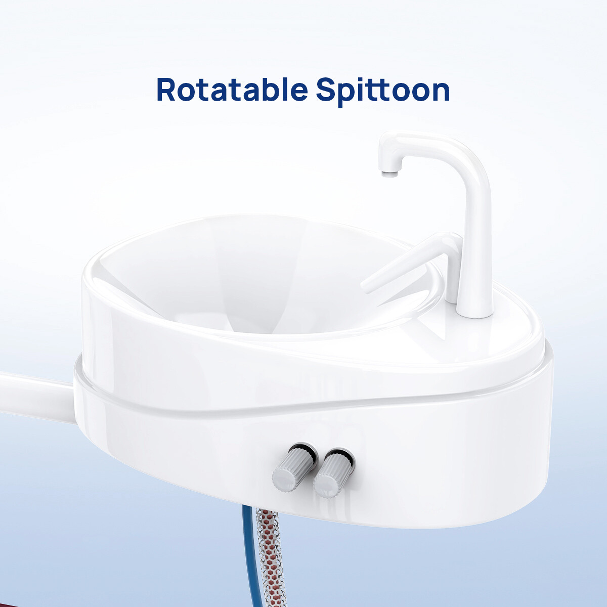 Portable Dental Chair silla dental portatil LED Light PU Leather/ w/Turbine Unit