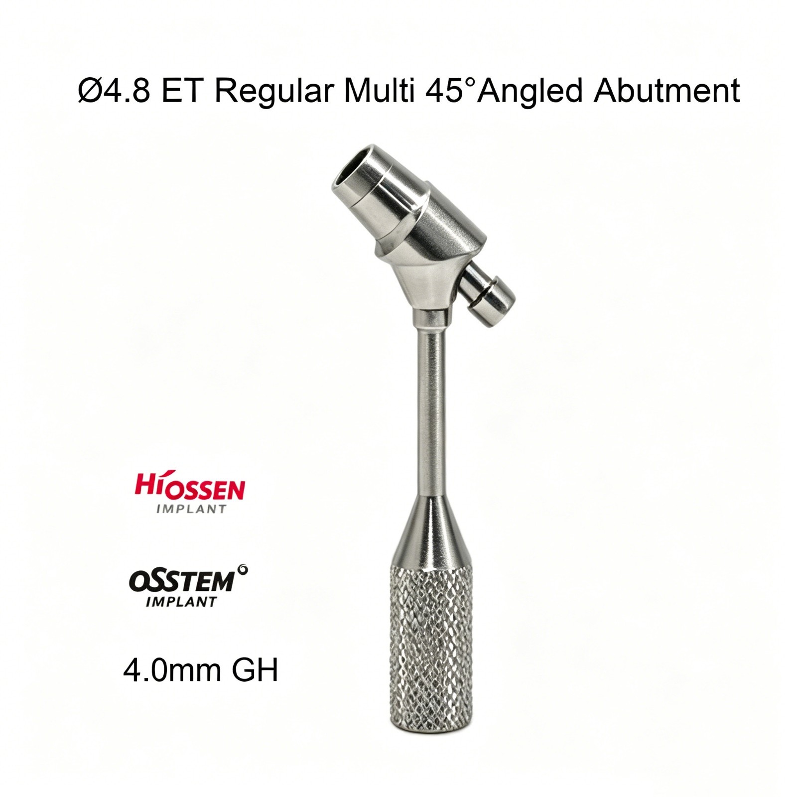 Dental Multi unit Angled abutment D4.8mm MUA 17/30/45° fits Hiossen Osstem M/R