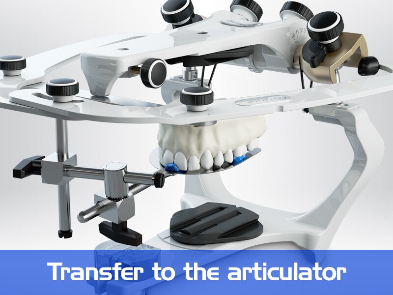 A7 Plus High Precision Elite Semi-Adjustable Arcon Type Articulator w Facebow