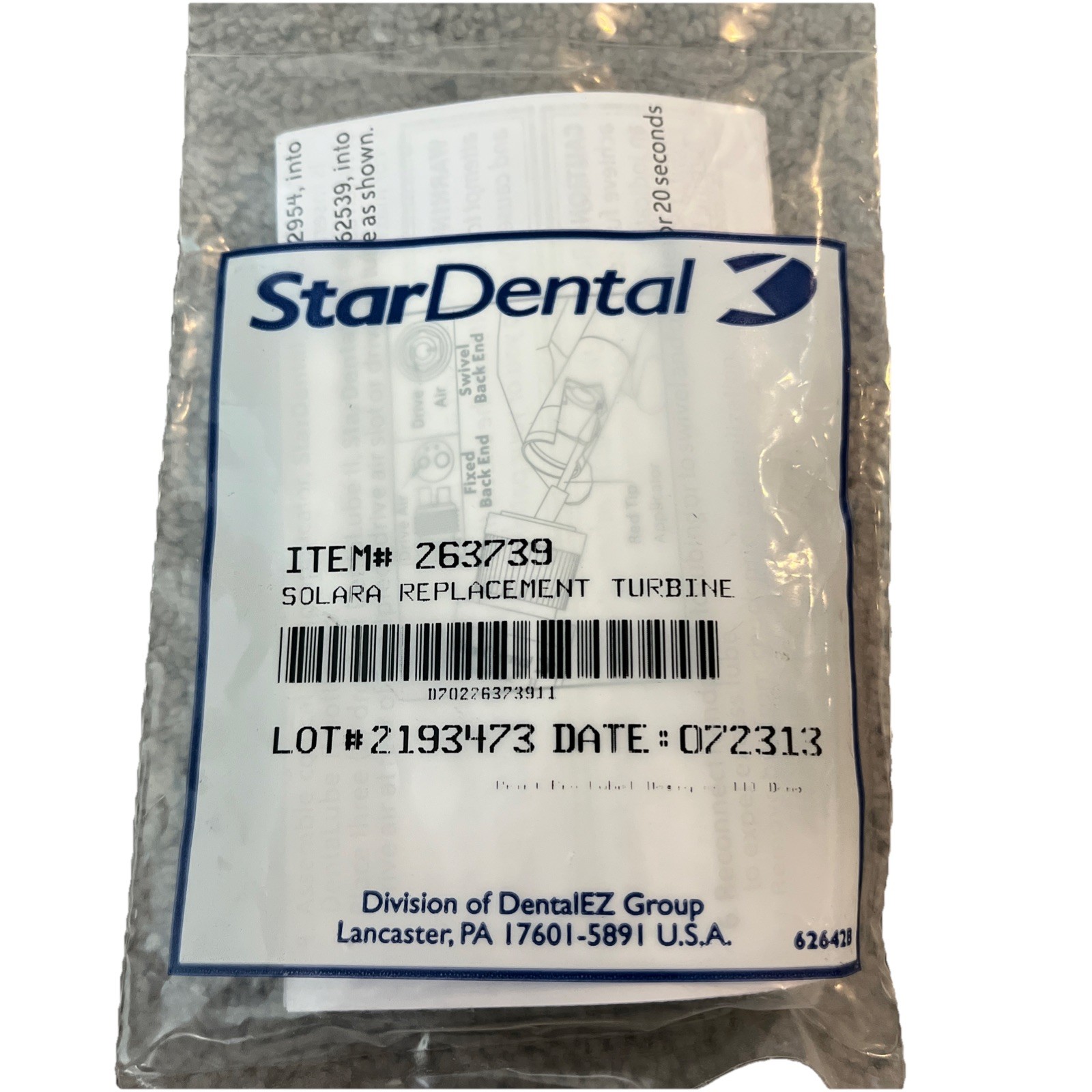 Star Dental Autochuck Turbine Replacement Kit