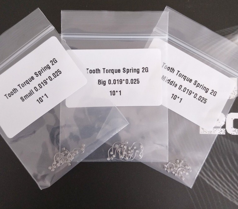 Dental Orthodontic Torquing Torque Spring Rectangular Anterior Teeth Wire SML
