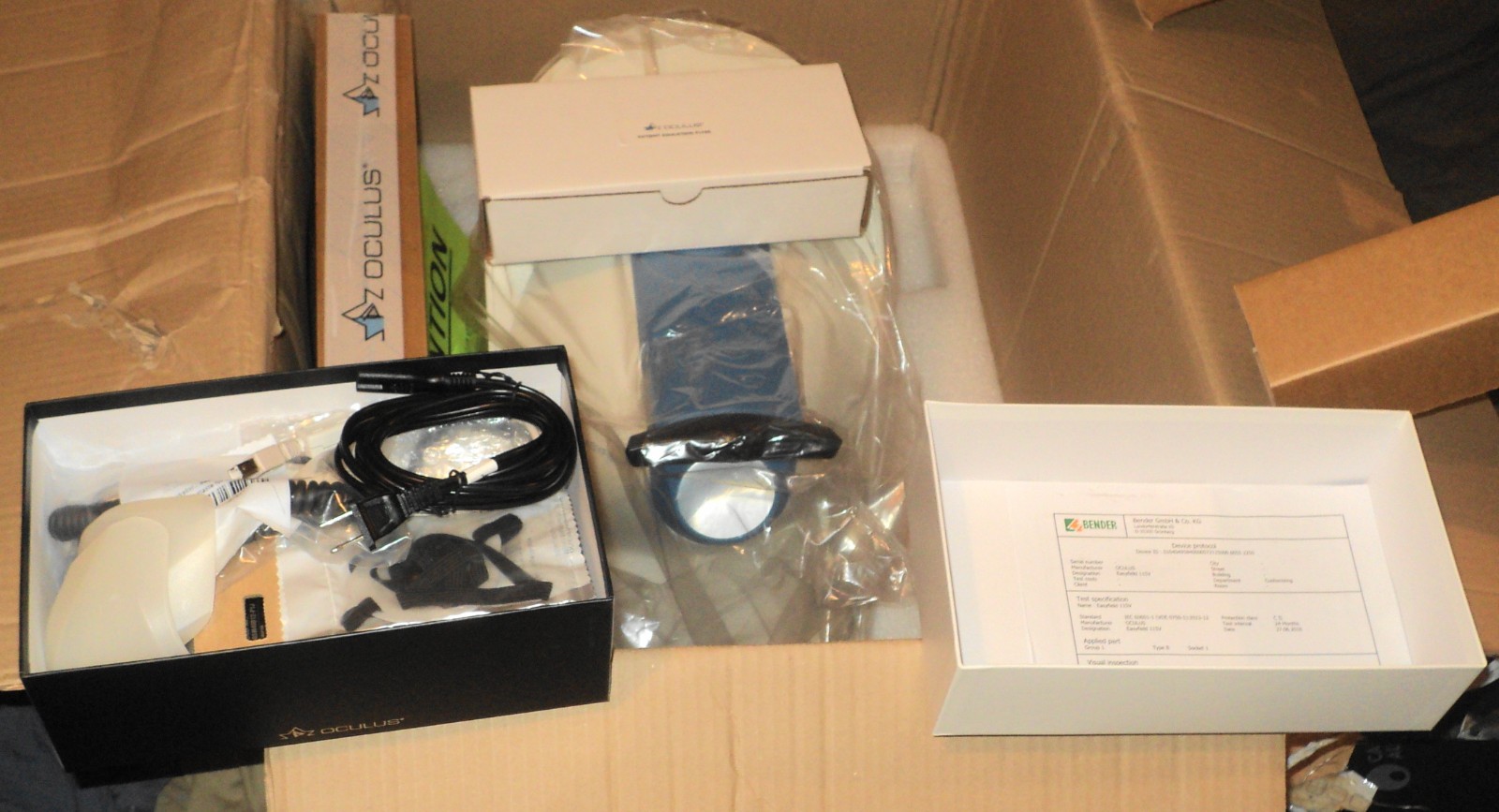 OCULUS EASYFIELD ”C” PERIMETER WITH COMPUTER NEW OPEN BOX