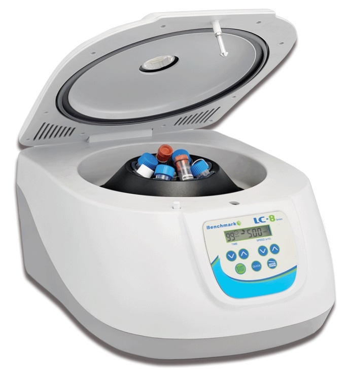 NEW Benchmark Scientific C3200 LC-8 Plus 15ml Microtube Micro Centrifuge