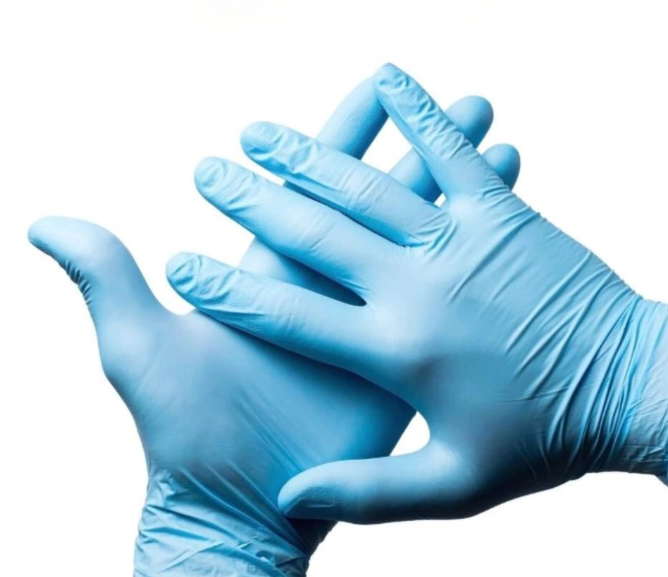2000PCS 4Mil Medical Grade Nitrile Exam Latex Free Gloves Blue Gloves Sz Medium