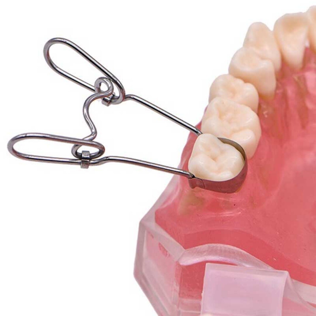 Dental TOR VM NO.1.310 Saddle Metal Matrices Kit with Springclip Matrix Clip
