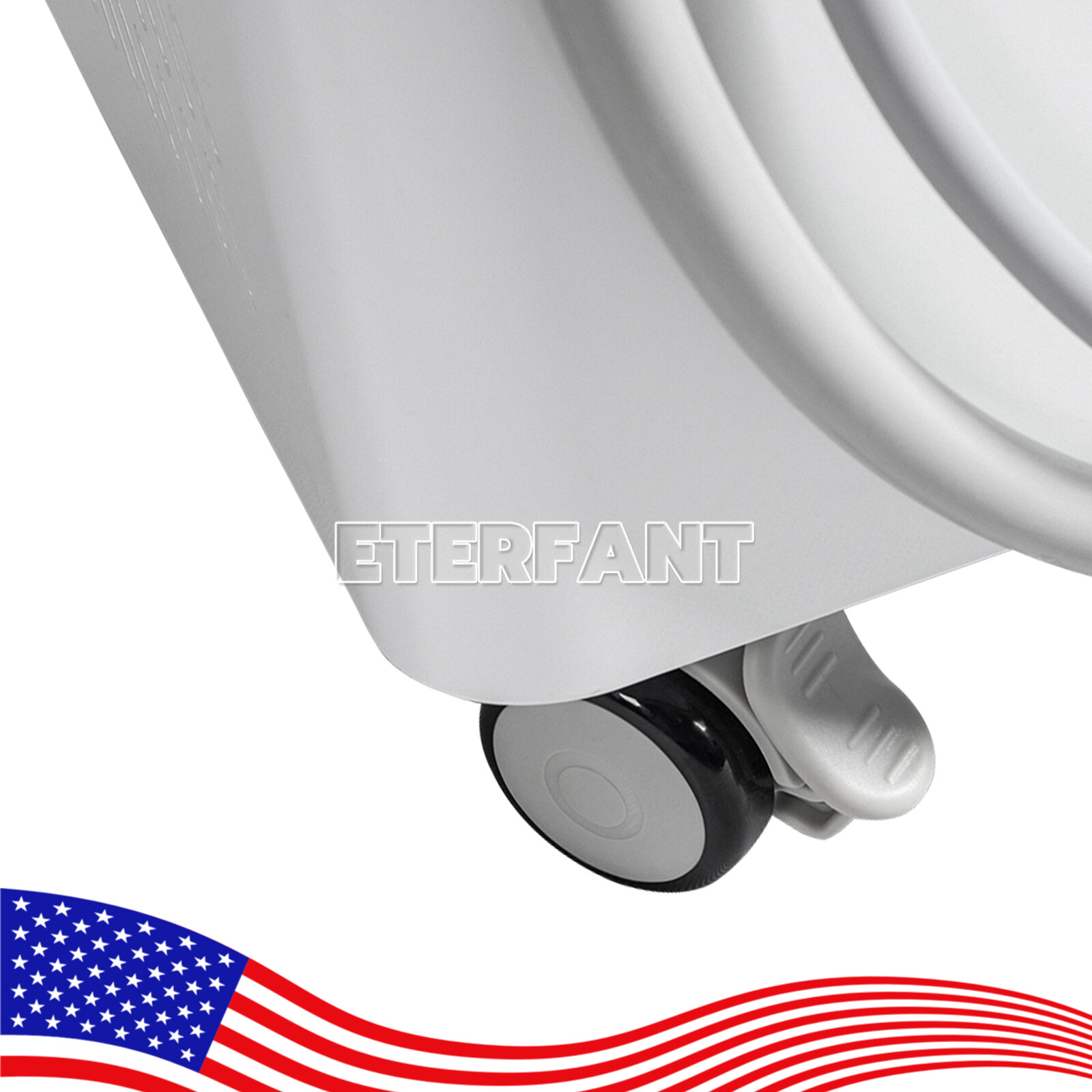 Dental Mobile Suction Unit System Negative Pressure Pump High Volume GS-M300