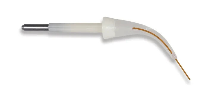 25 Tips DenMat Disposable Tips 400 UM 9.5mm for SOL/Bluewave Soft Diode Laser