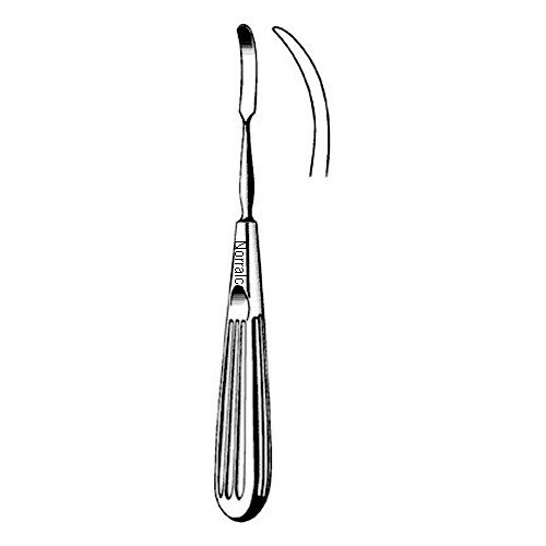 Joseph Periosteal Elevator, 7.25″, Fully Curved Blade, 6.5 mm Wide
