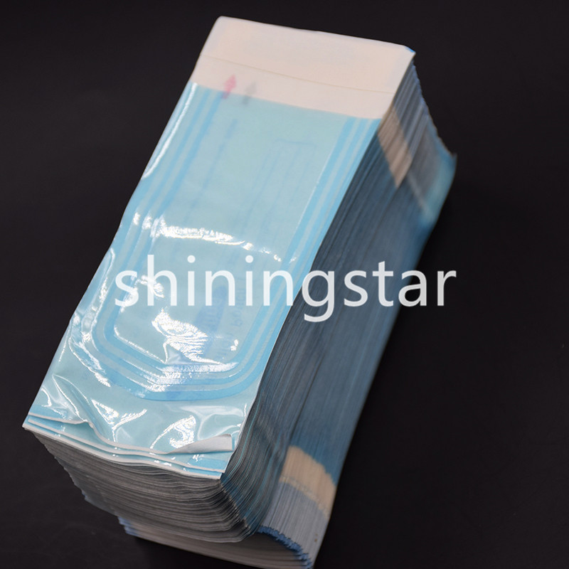 200 Pcs Dental Self-Sealing Sterilization Bag/Pouch 2 1/4″X5 1/8″ 57*130 mm