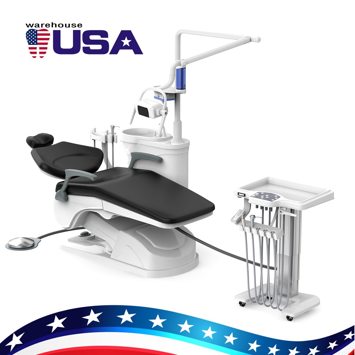 Unidad Dental con Silla Motor DC Controlado por Computadora / Unidad de Entrega