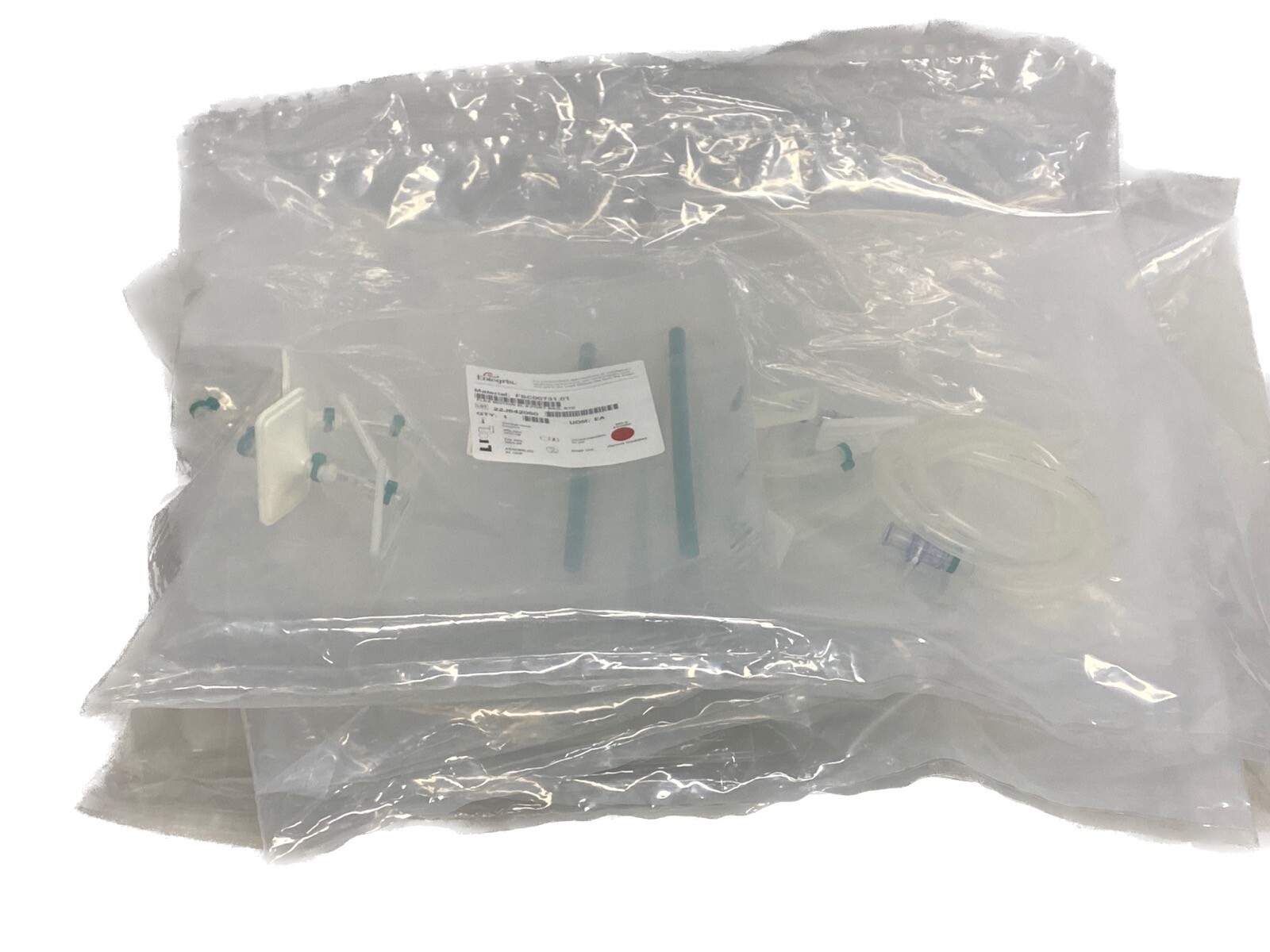 (4) NEW Entegris 5 Liter 5 Port Flex Motion 2D Motion/Rocker Bags FSC00731.01