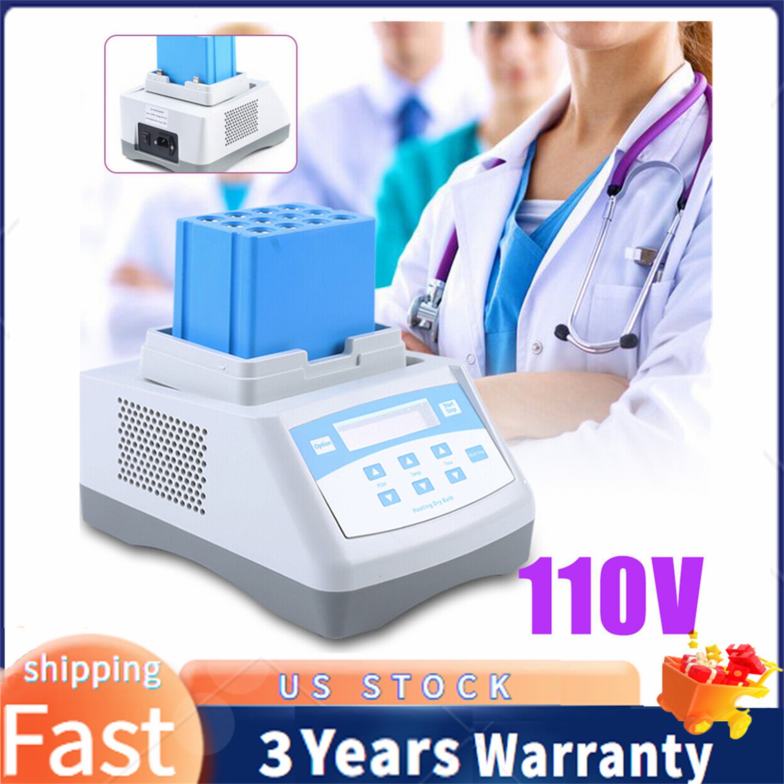 PRP PPP Gel Maker Heater Portable Plasma Bio-Filler Gel Heating Machine 12*5ML~