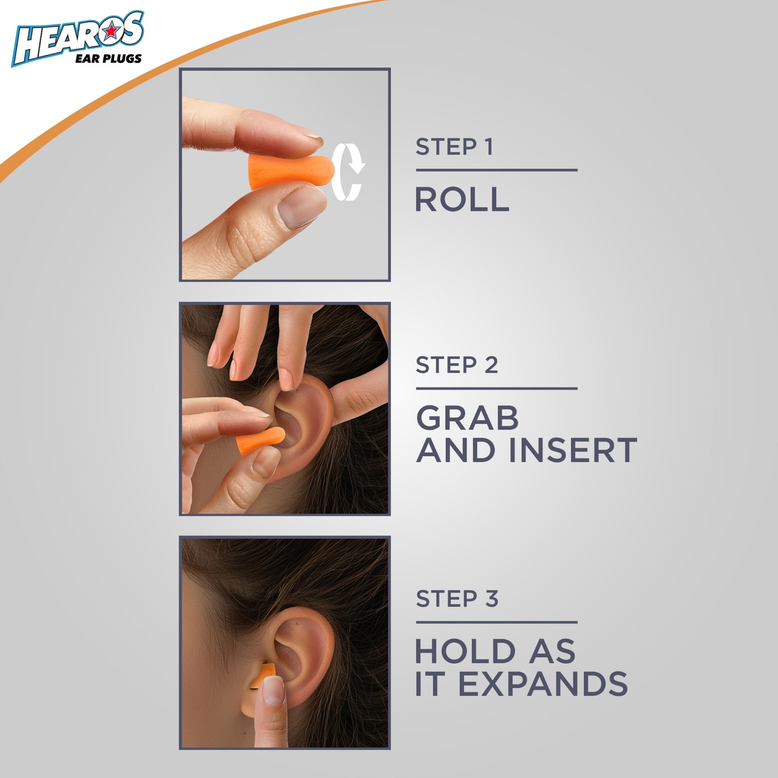 HEAROS Nanos NRR 28 Foam Ear Plugs – Extra Small Hearing Protection