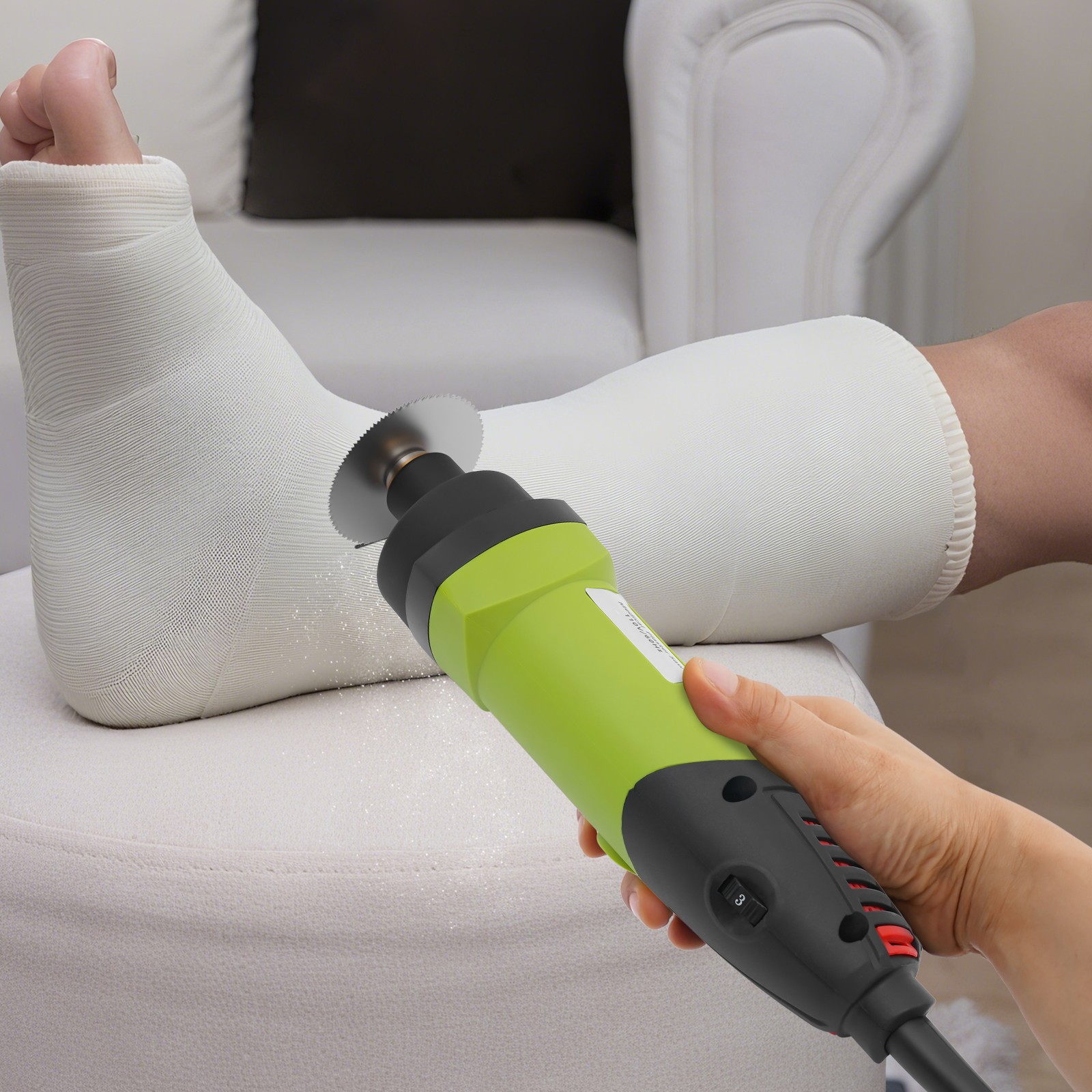 6 Gears Medical Electric Plaster Cutter Machine Electric Plaster Cutting Tool