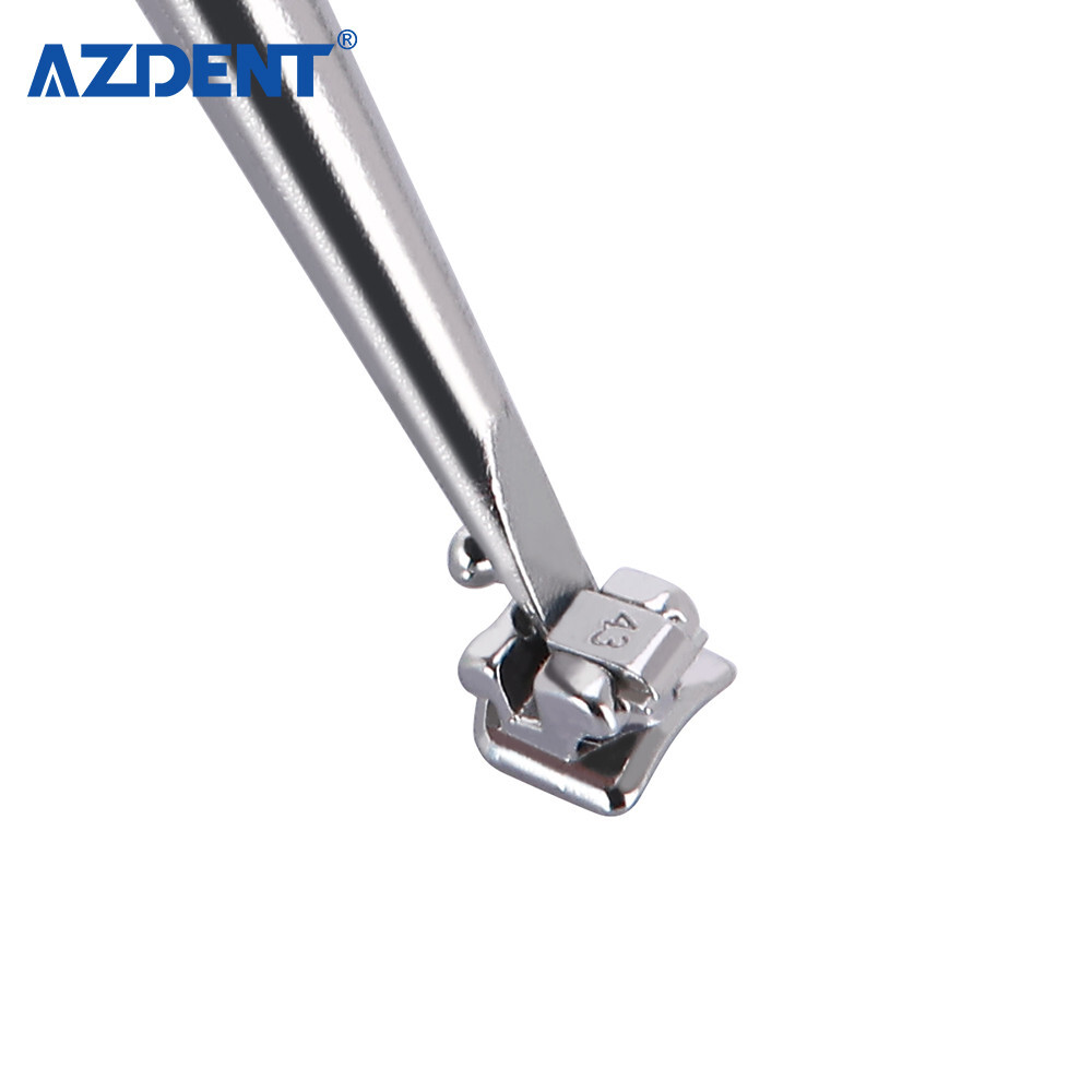 Dental Orthodontic MIM Self-Ligating Brackets Braces Mini Roth .022 Hooks 345