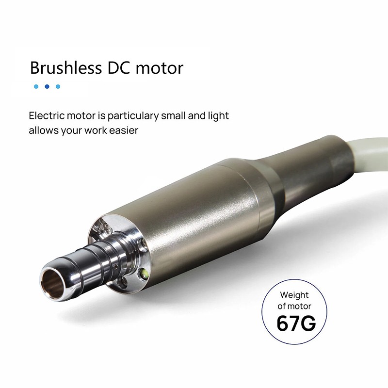 Dental Electric Micromotor Polishing Unit + 40K rpm Motor Handpiece Water Supply
