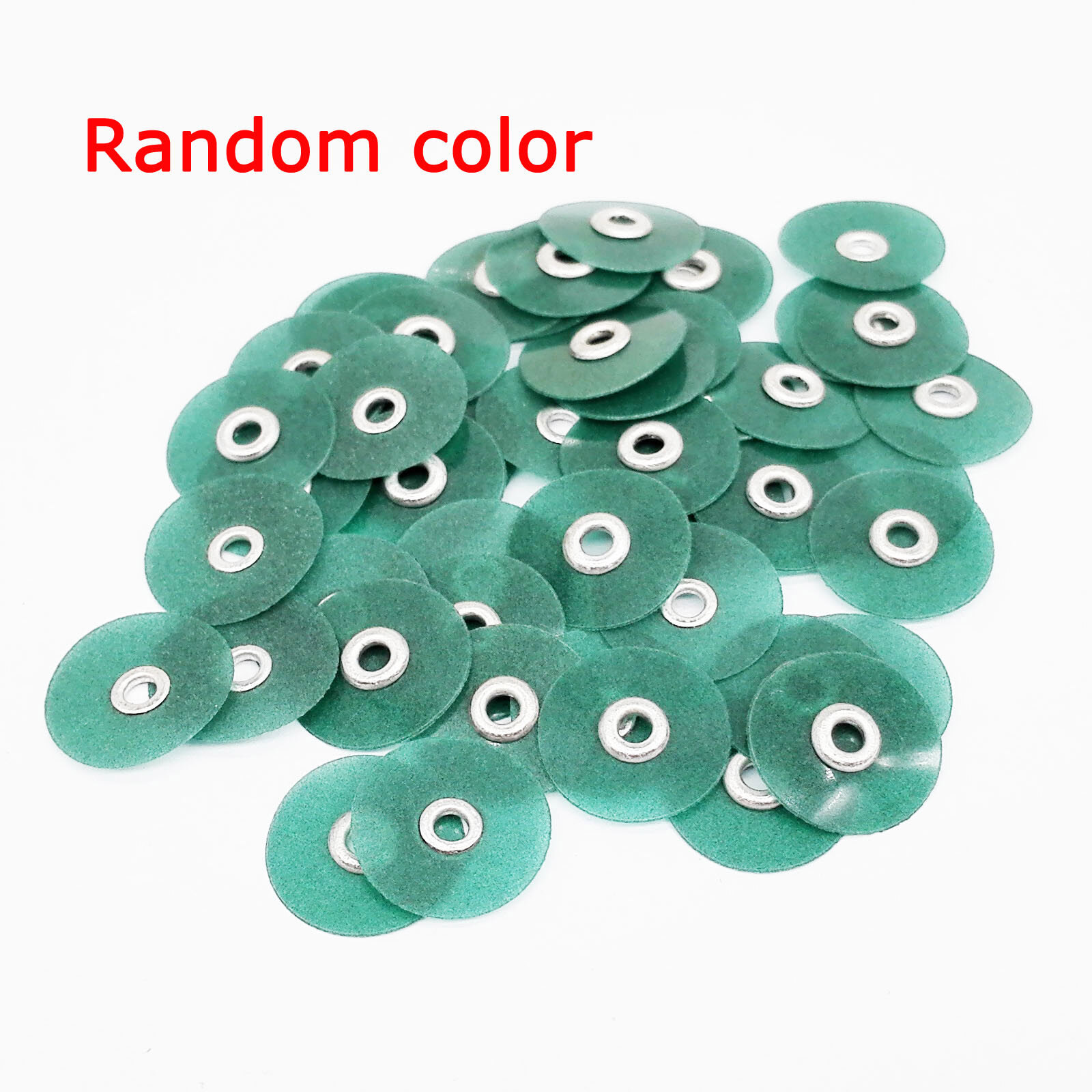 50 Pcs Dental Sof-Lex Extra Thin Contouring And Polishing Discs Refills Mandrel