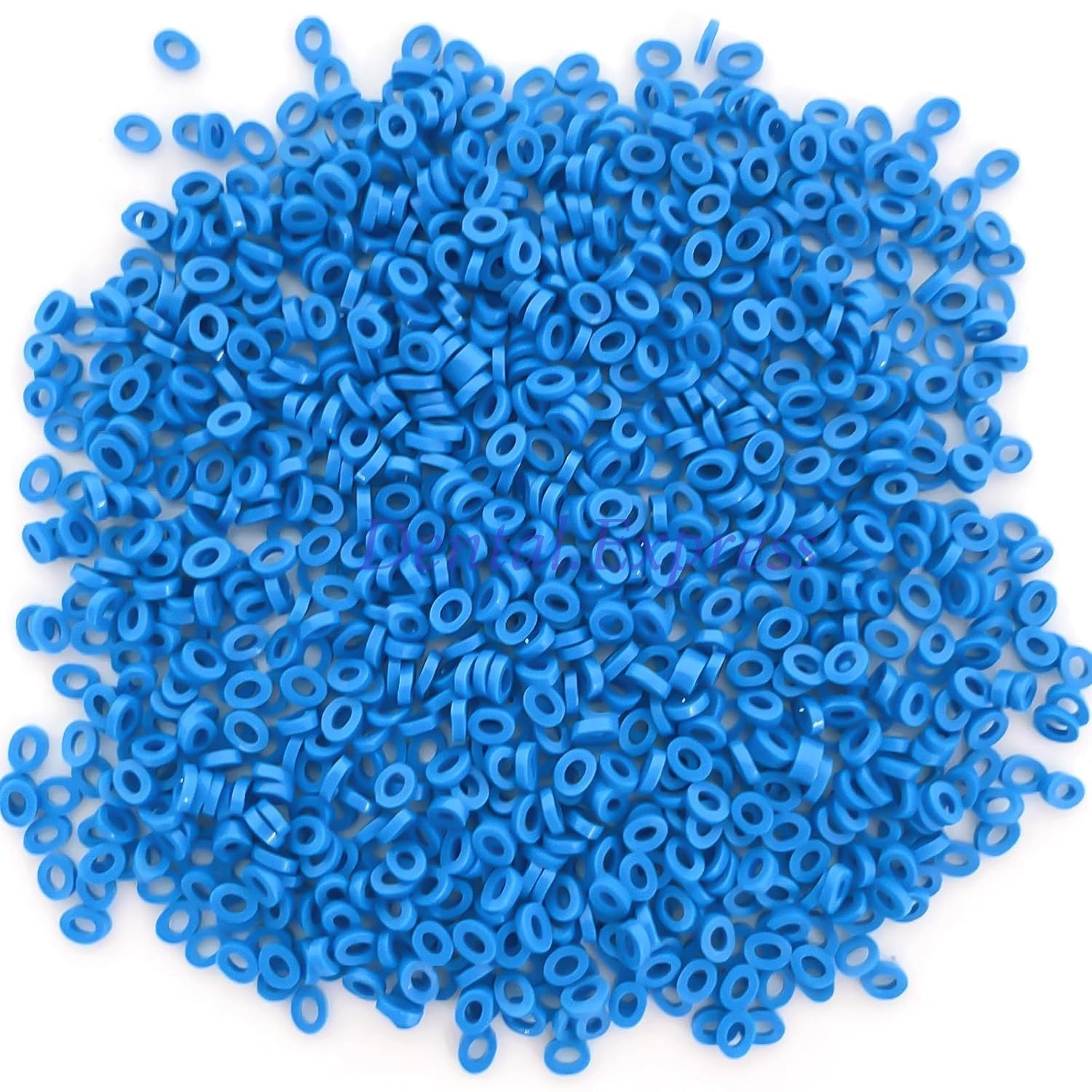 1000pcs Non-latex Dental Orthodontic Separators Spacers Elastic Teeth Gap Bands