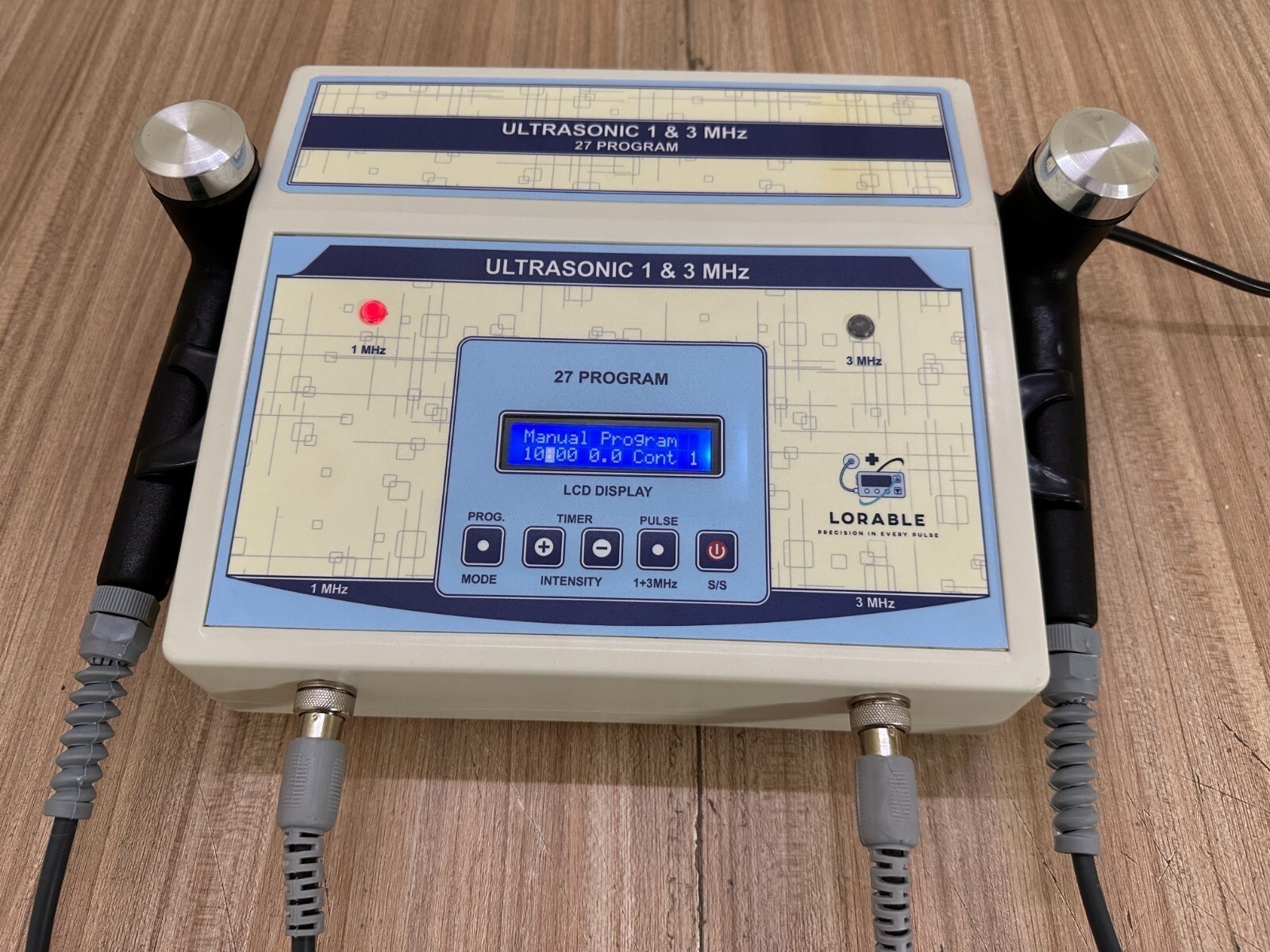 US Pro Ultrasound Therapy 1MHz & 3MHz Unit Home Use Physical Therapy Machine