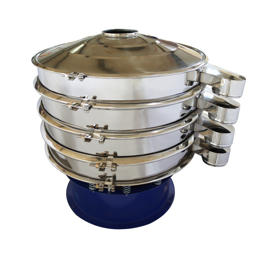 39.3″ Three Layers Vibrating Screen Shaking Machine Vortex Shaker 20+40+100 Mesh