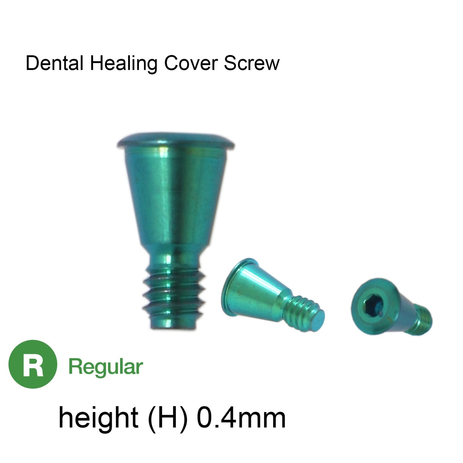 US DIO UFII Regular Impression Coping Transfer Straight Locator Healing Abutment