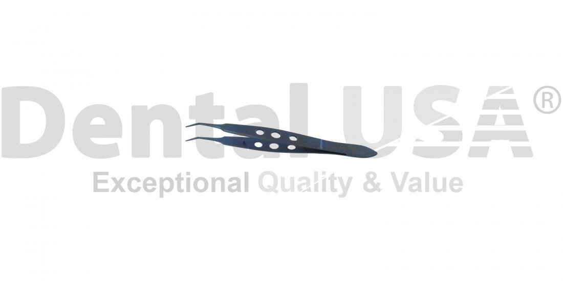 Dental USA TITANIUM, MICRO SURGICAL TISSUE FORCEP CVD 110mm NON SERRATED (x2)