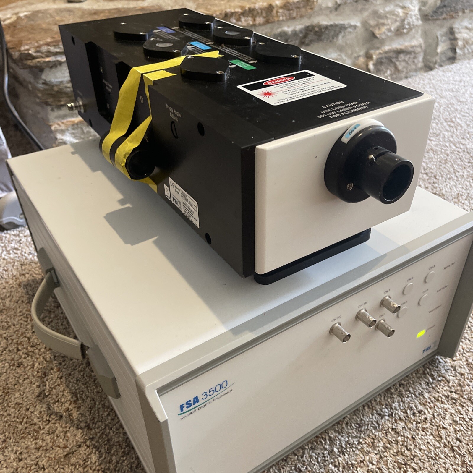 TSI FSA 3500 multibit Digital Processor Fiberlight Multicolor Beam Separator