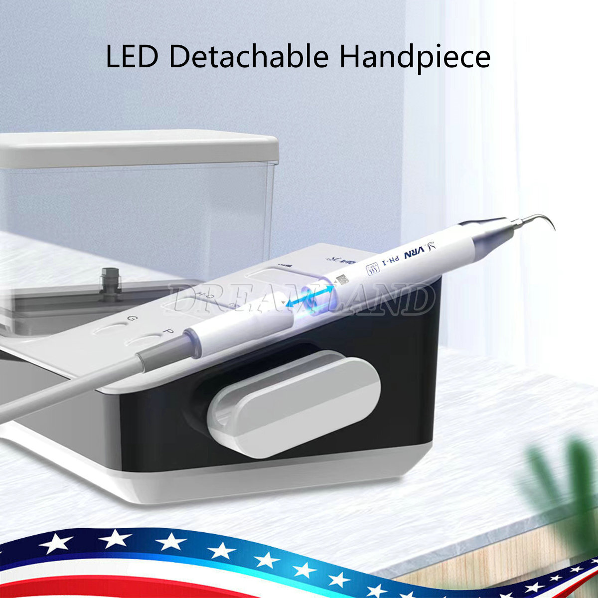Dental Ultrasonic Scaler Scaling Perio Endo &LED Handpiece for EMS Woodpecker