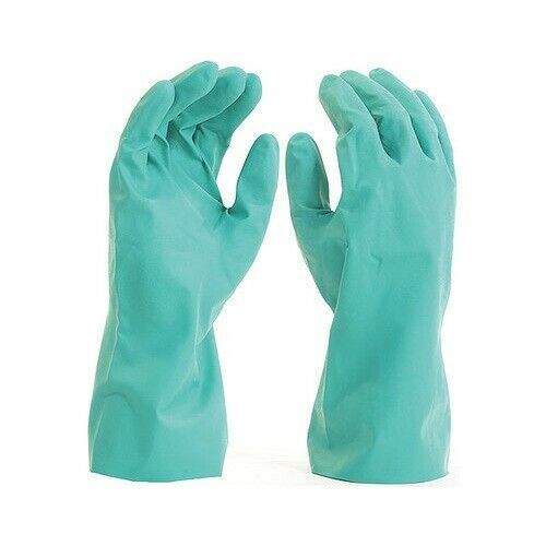 Unlined 13″ 11 mil Nitrile Gloves, Diamond Grip, XL – 12 Pairs