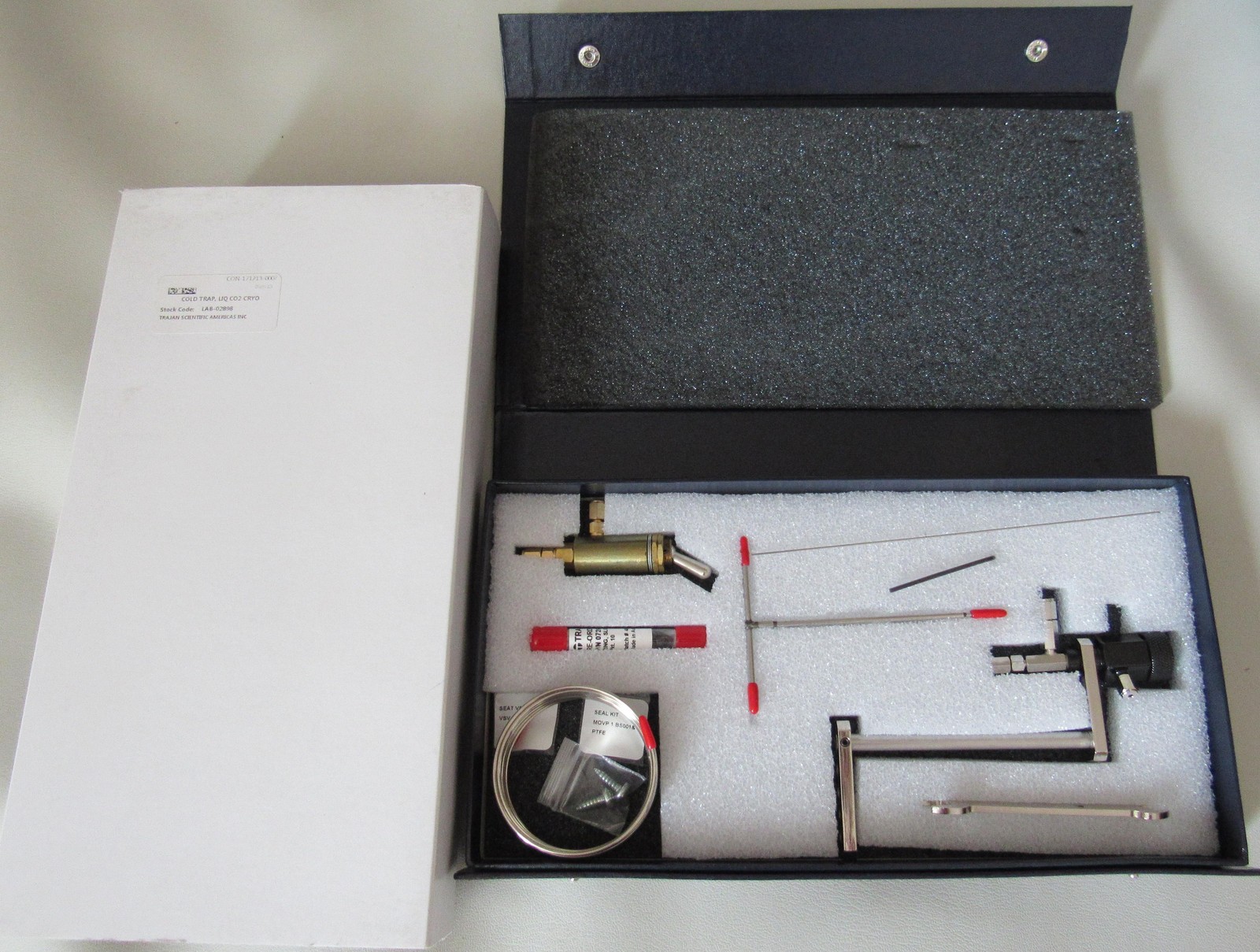 Trajan CTS-LC02 Cold Trap Kit P/N 093346 Physical Lab Instrument Made Australia