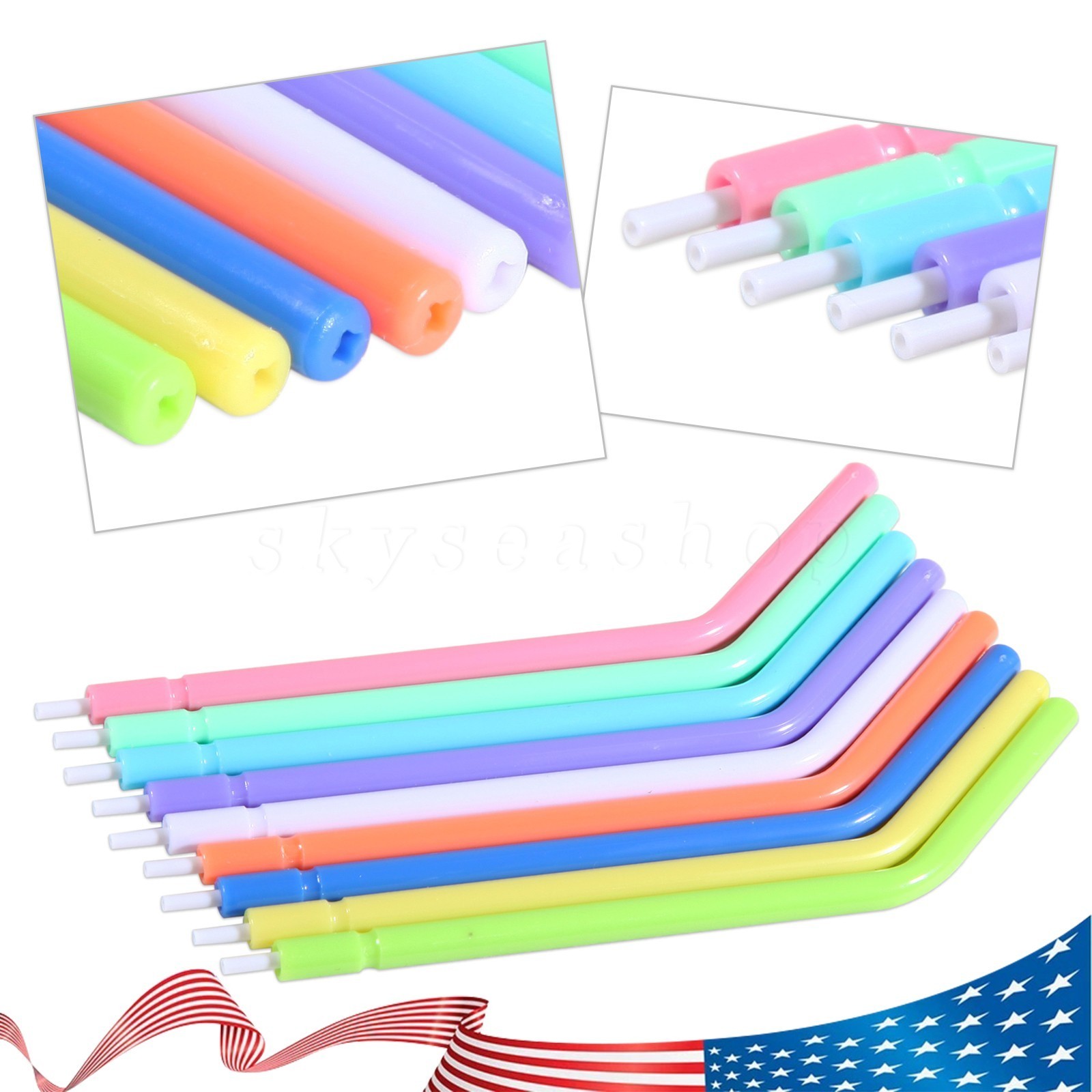 Disposable Air Water Syringe Tips – Universal Fit, Dental (Choose Qty)