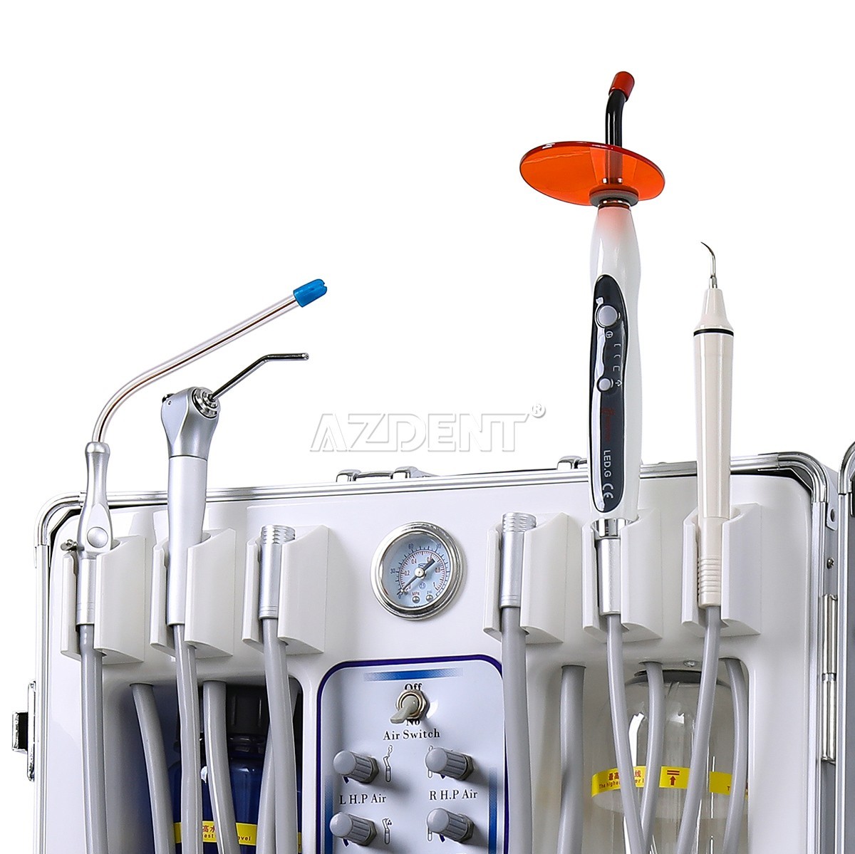 Portable Mobile Dental Delivery Unit System Suction Air Compressor /Suction Unit