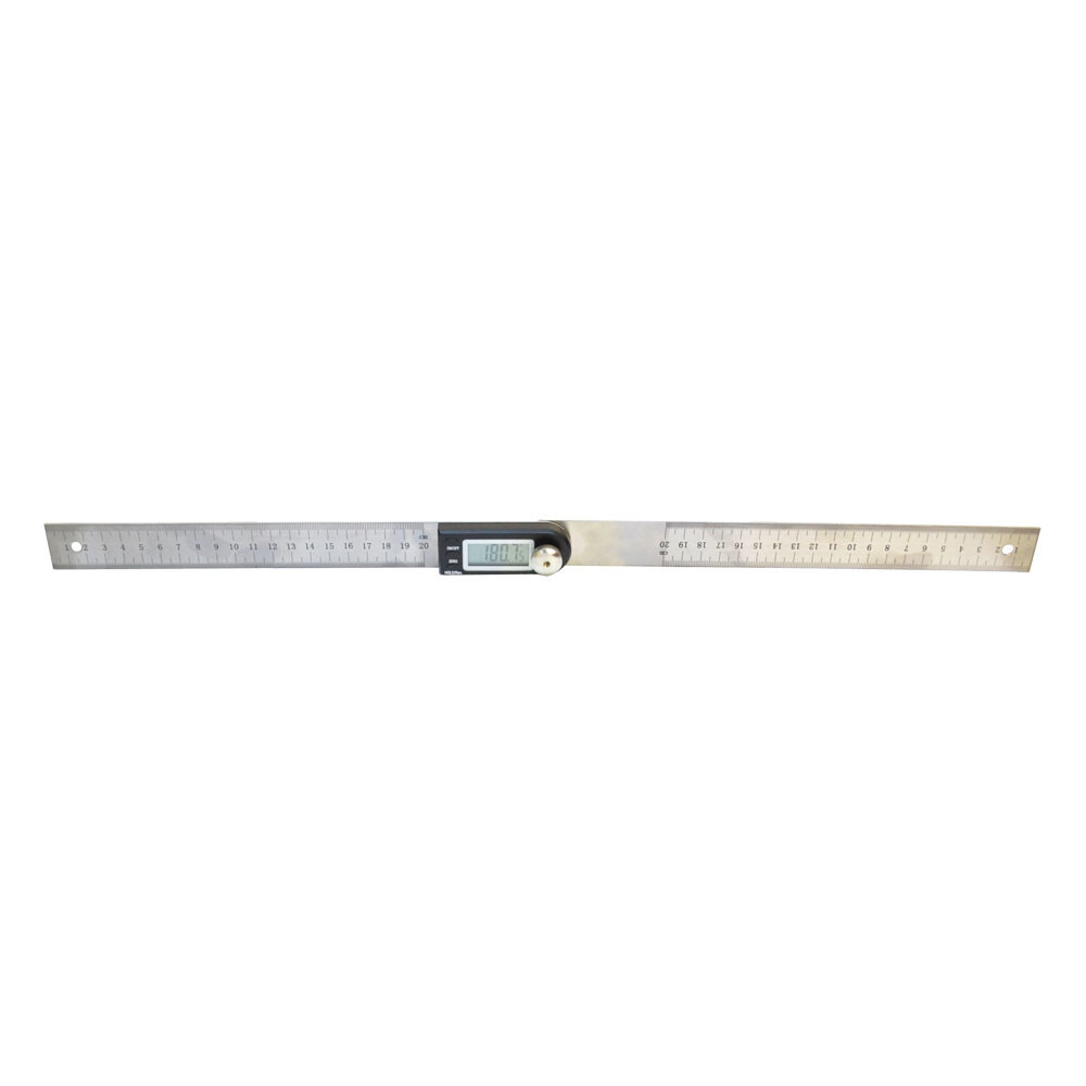 11″ Electronic Digital Protractor Goniometer Angle Finder Miter Gauge Ruler
