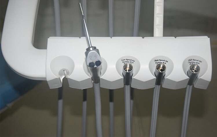 Dental Chair Unit Computer Controlled DC Motor + Doctor Stool TJ2688-A1 /Turbine