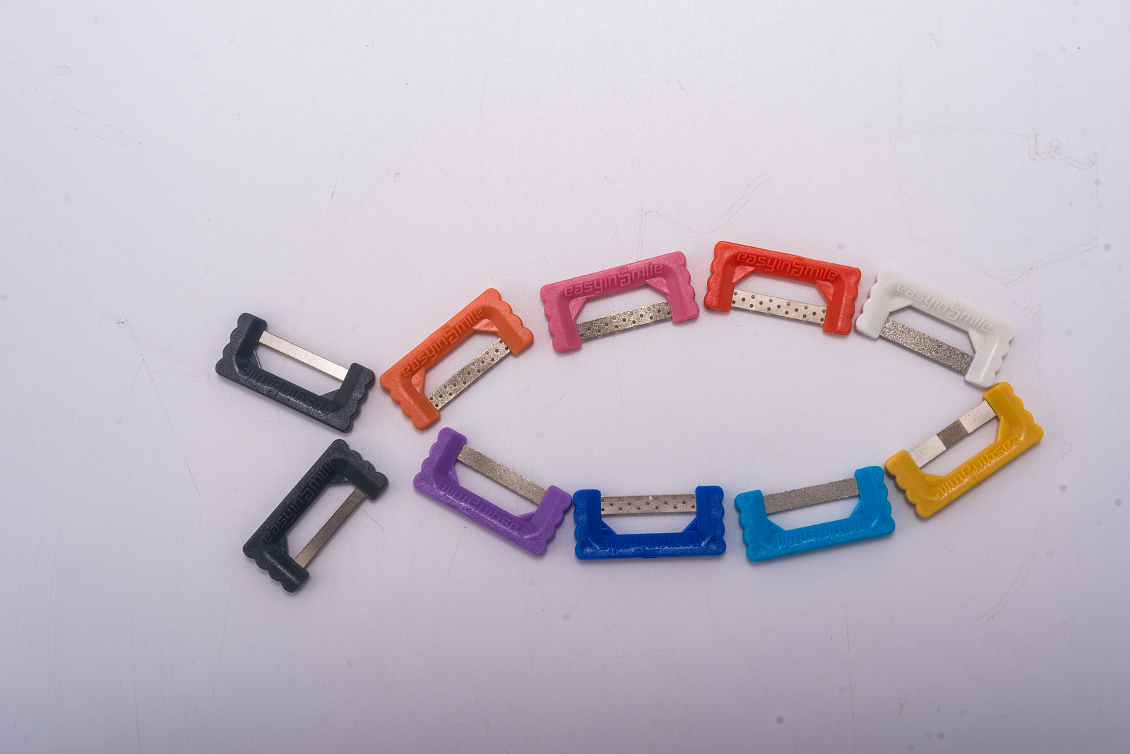 IPR Strips Kit Dental Orthodontic Interproximal Enamel Reduction Handle