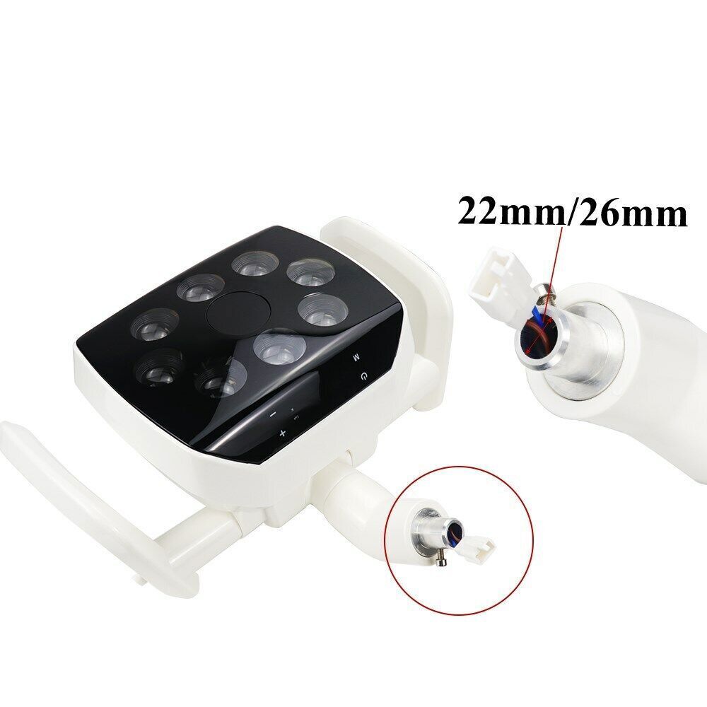 Dental Induction Surgical Lamp w/ Sensor 8 Leds Oral Light for Dental Chair Unit