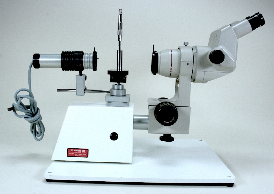 Schneider Gemological Workstation Olympus SZ4060 6.7x to 40x Stereo Microscope