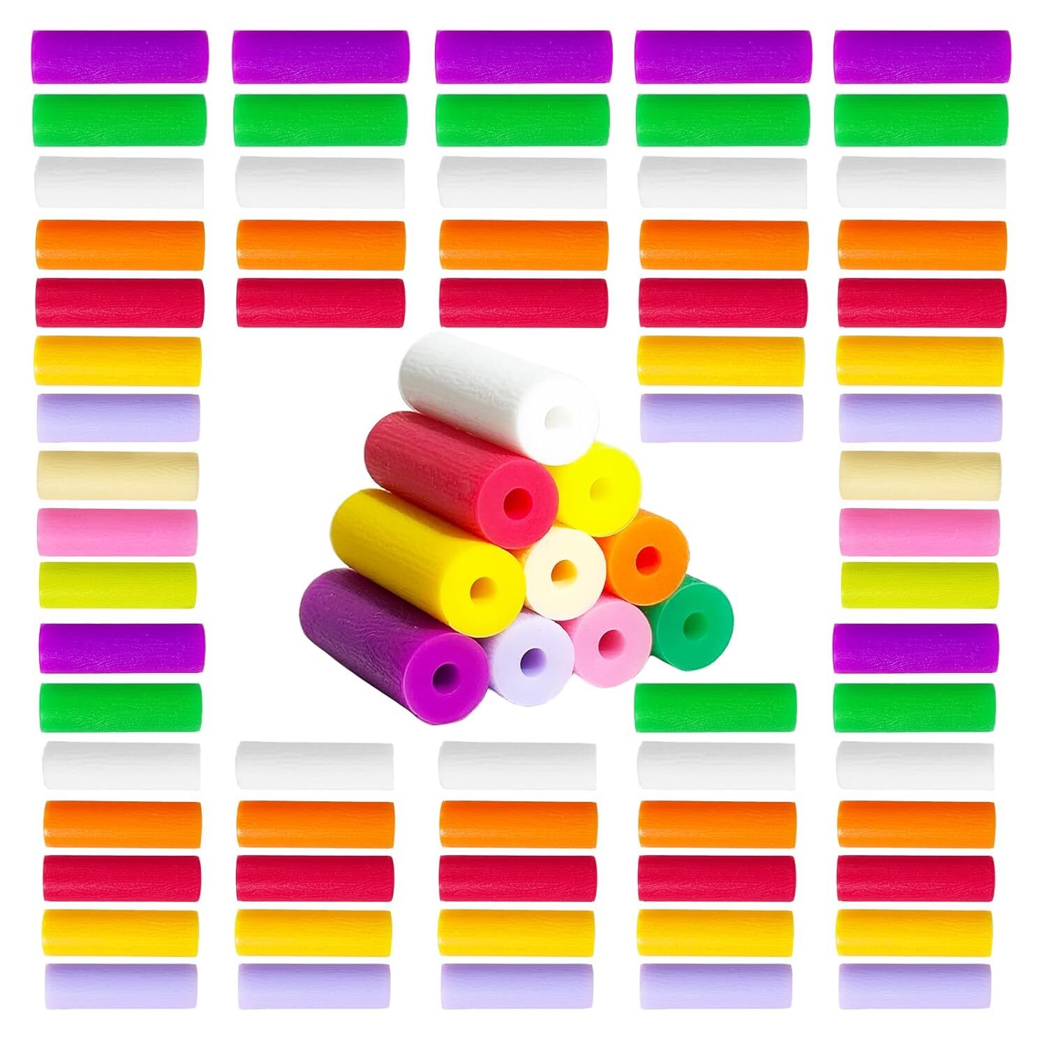 20PCS Aligner Chewies – 10 Mixed Colors Orthodontic Silicone Chew for Invisali