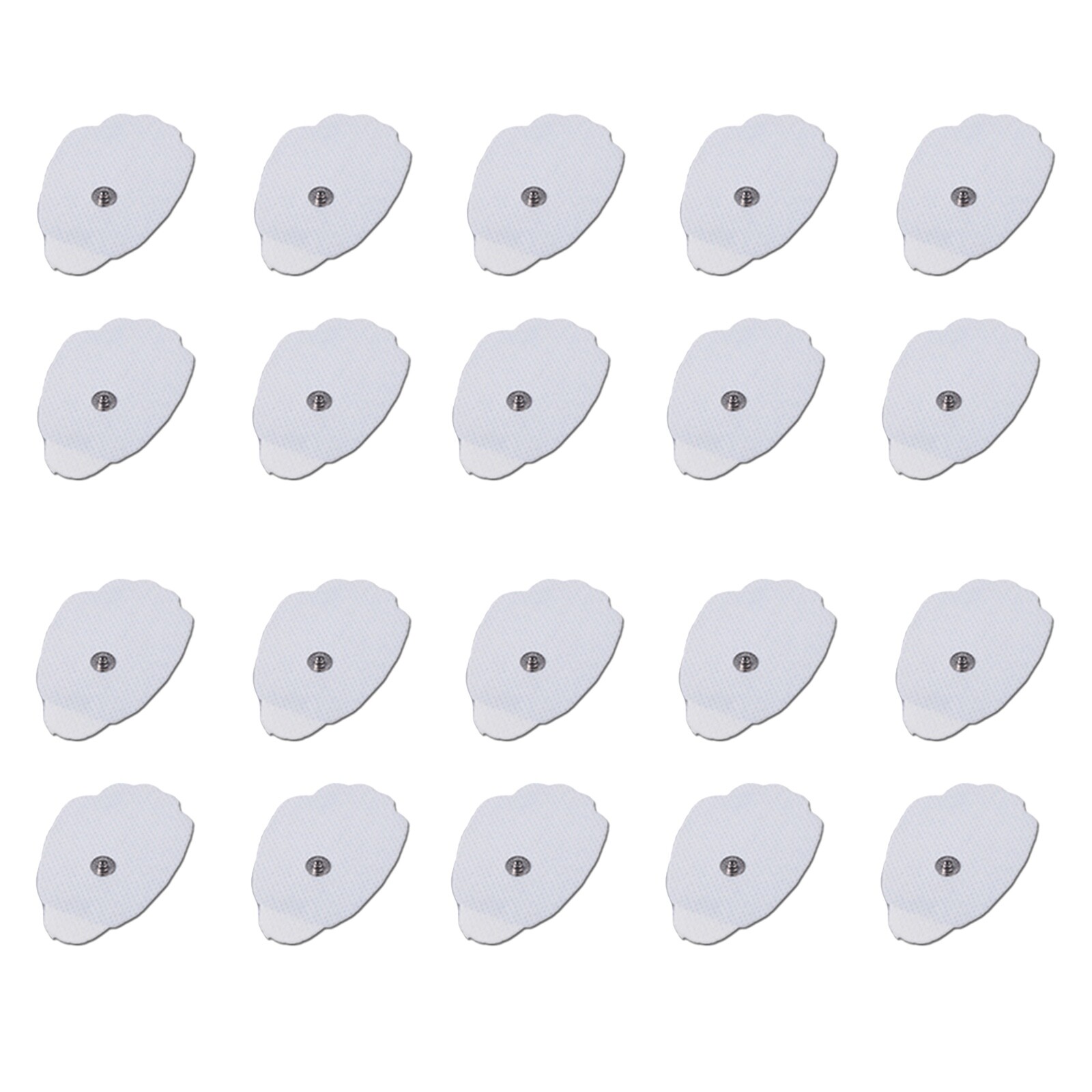 Tens Unit Muscle Stimulator Electrodes Replacement Pads ( 3.5mm ) ( Pack of 20 )
