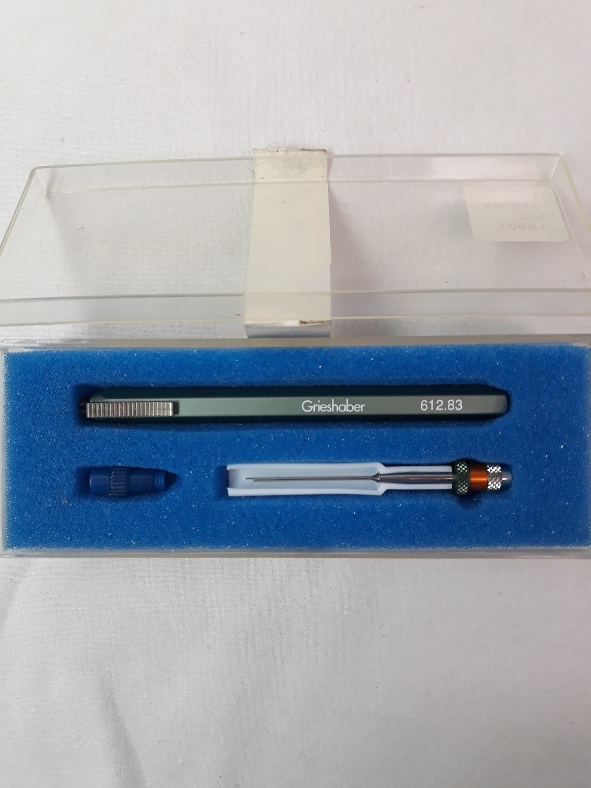 NEW GRIESHABER 612.83 Surgical Intraocular Scissors Pen W/ Tip