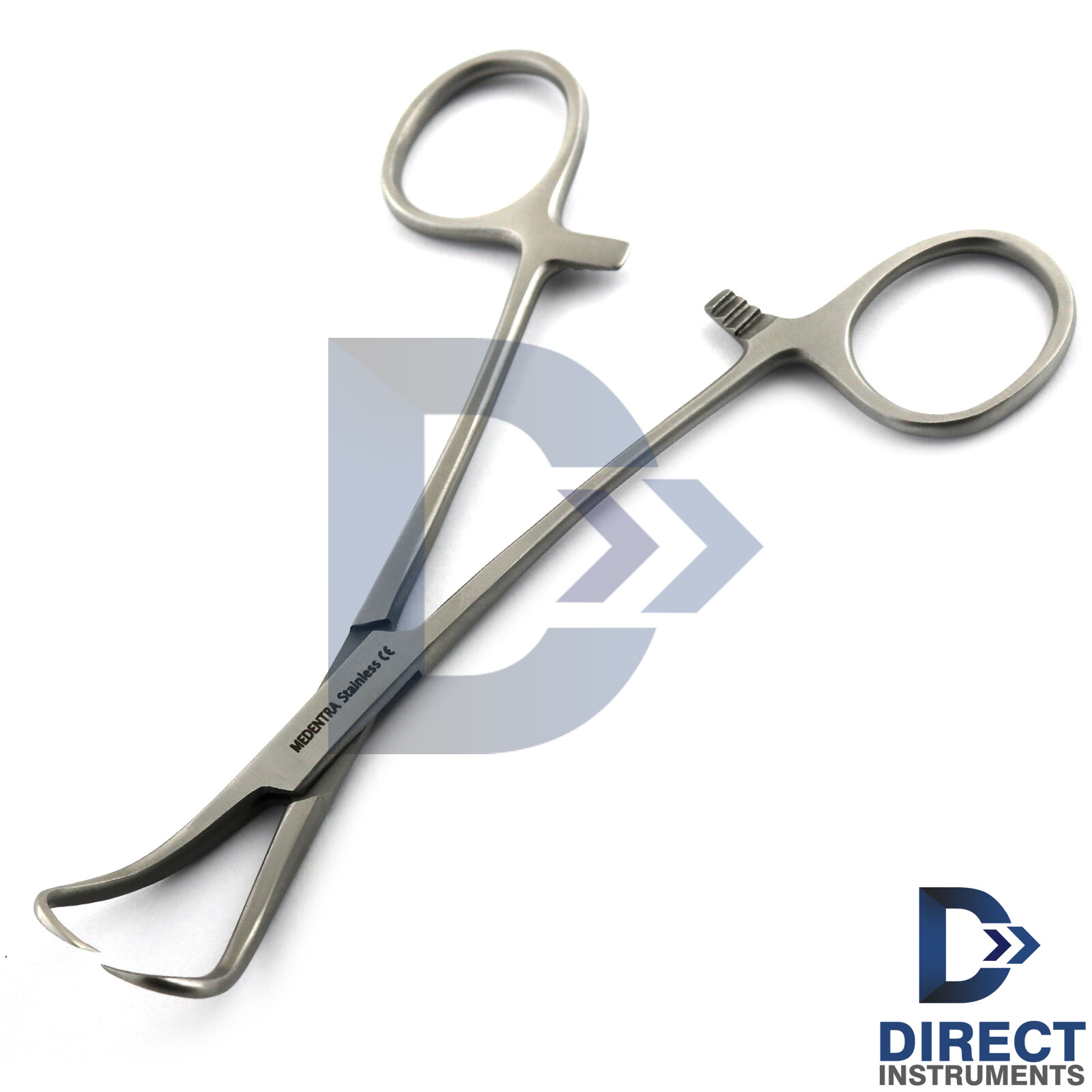 Backhaus Towel Clamp Locking Forceps 5.5” Grasping Tissue Surgical Veterinary
