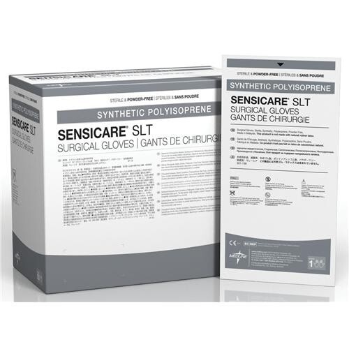 Sensicare SLT Synthetic Polyisoprene Surgical Gloves 6 1/2 (50) MSG1565