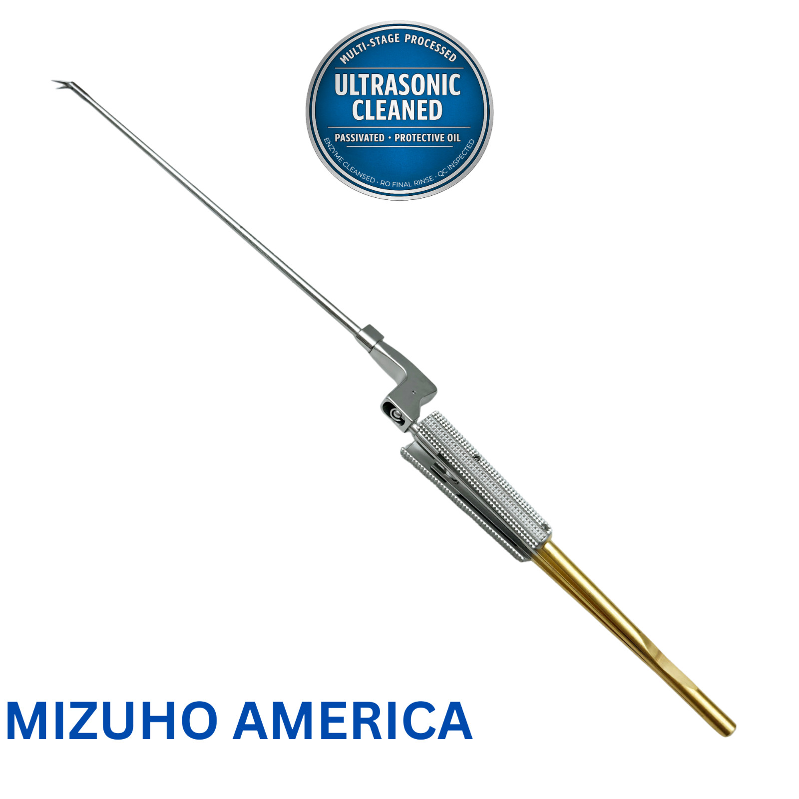MIZUHO AMERICA 07-829-41 Micro Forceps Spring Handle 10″-Ultrasonically Cleaned