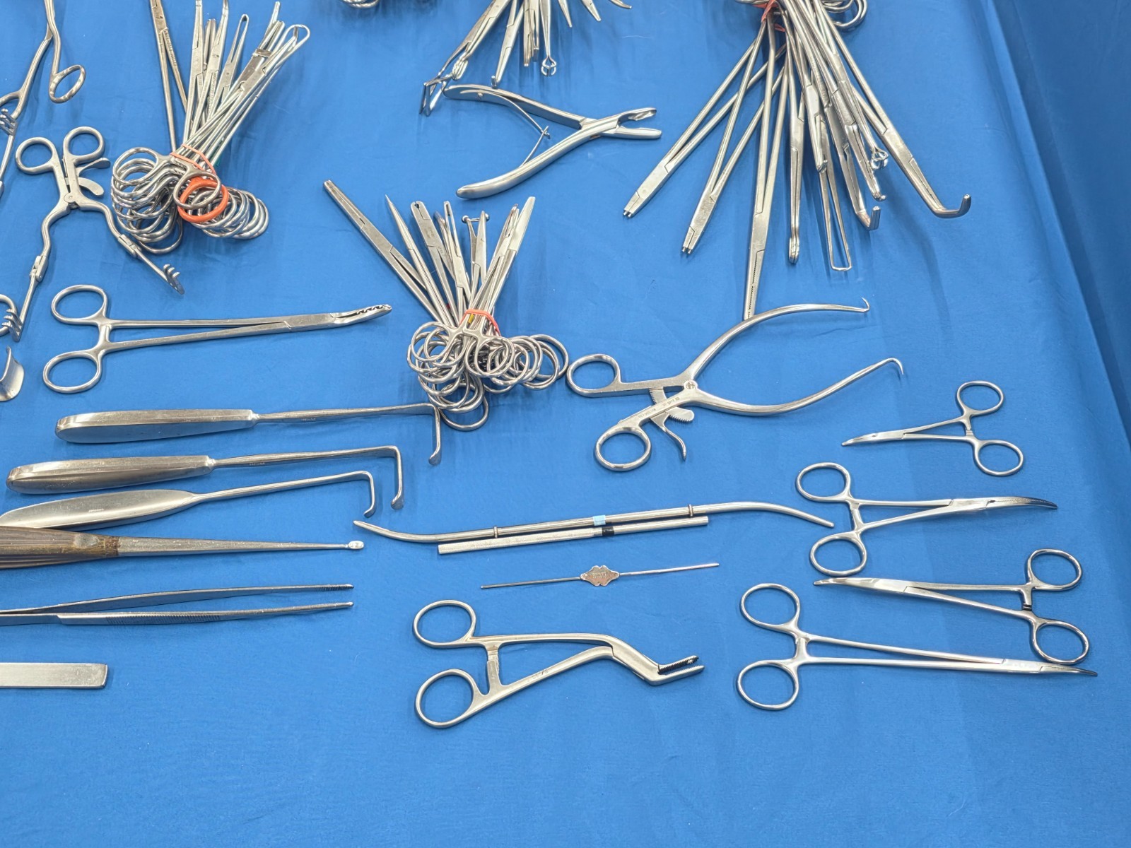 200-piece German Unbranded Surgical Instrument Medical Stainless Steel Tool Lot