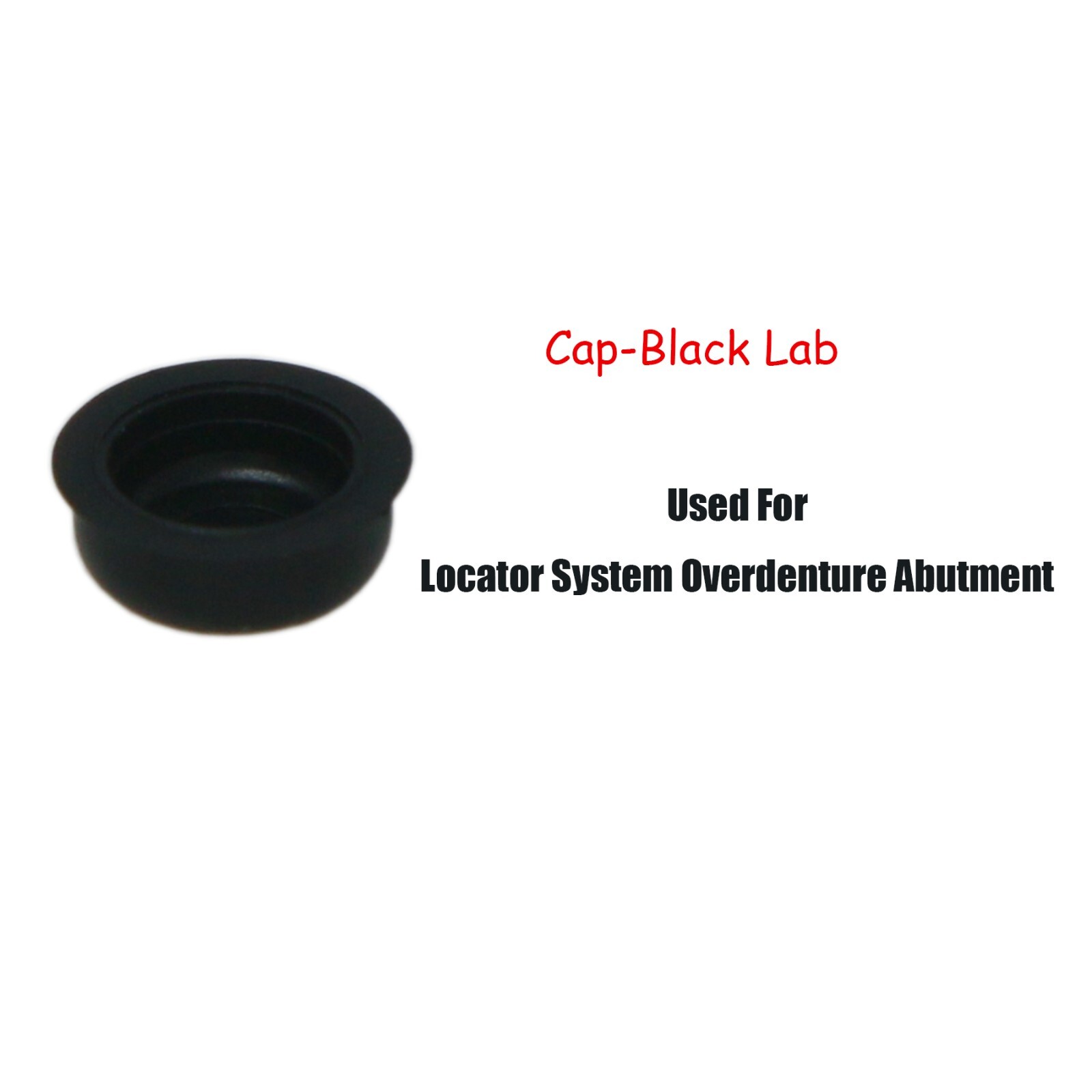 US Overdenture Retention Cap Kit 0.8/1.2/2.4lbs PEEK Material Locator Abutment