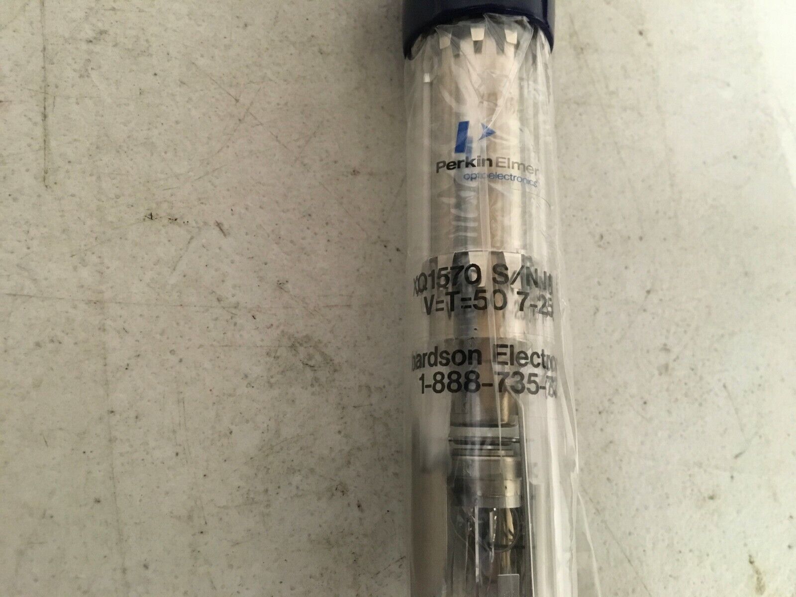 Perkin Elmer XQ XQ1570 V=T=50 SATICON TRIODE GUN CAMERA TUBE